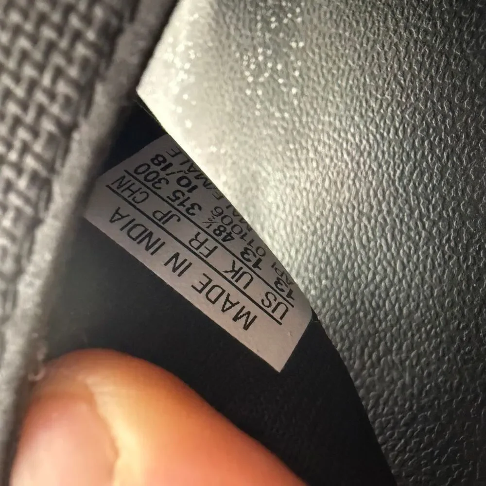 Adidas Three Stripe Slide Black White Size 13